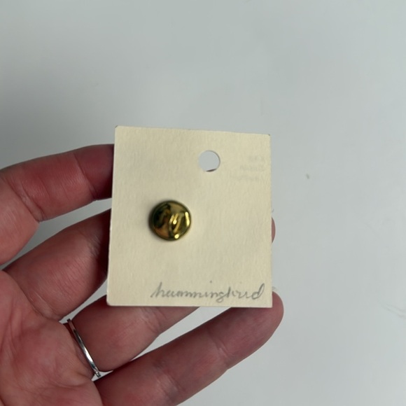 NWT Handmade Log Cabin Leather Bird Pin - Picture 2 of 4